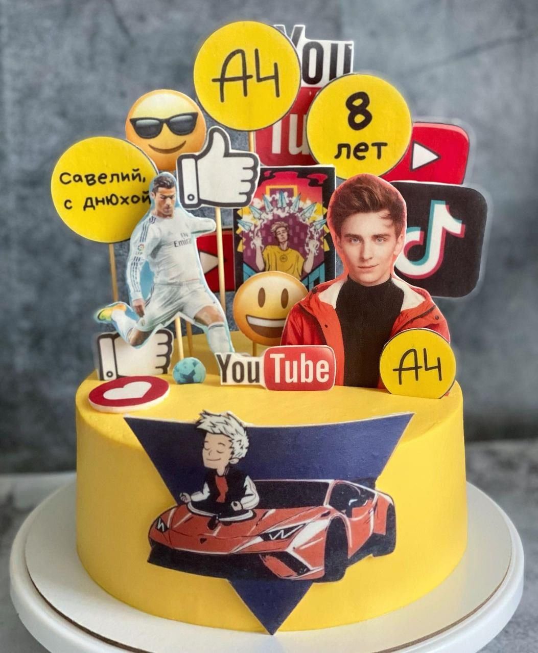 Торт а4 блоггер