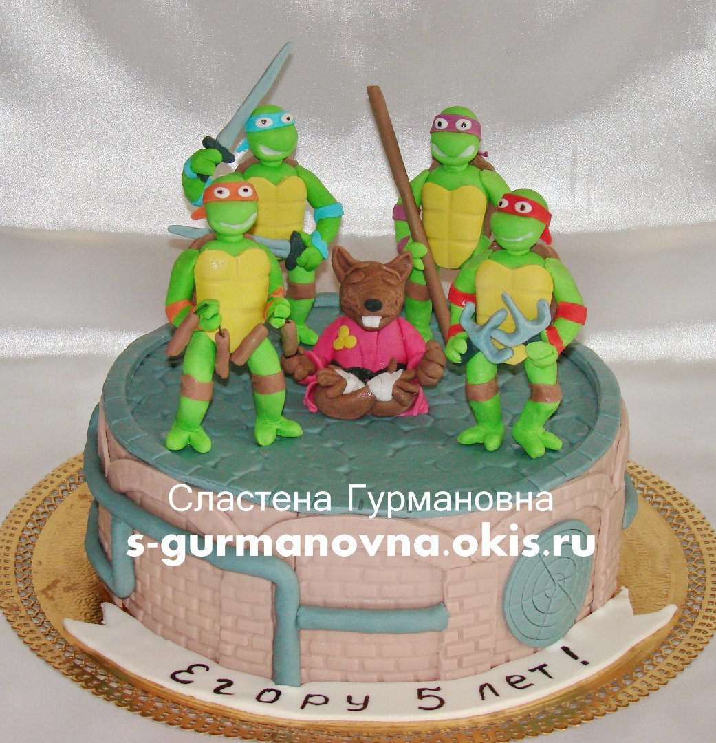 Имбирные пряники Черепашки ниндзя