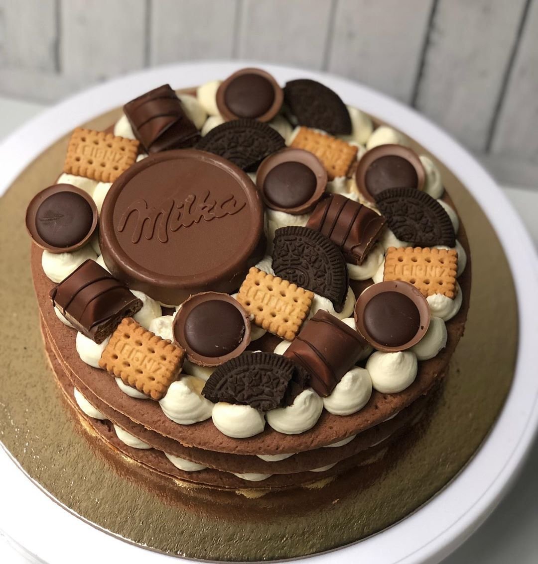Конфеты Nuss Twist - Milky Compound Chocolate with Cream