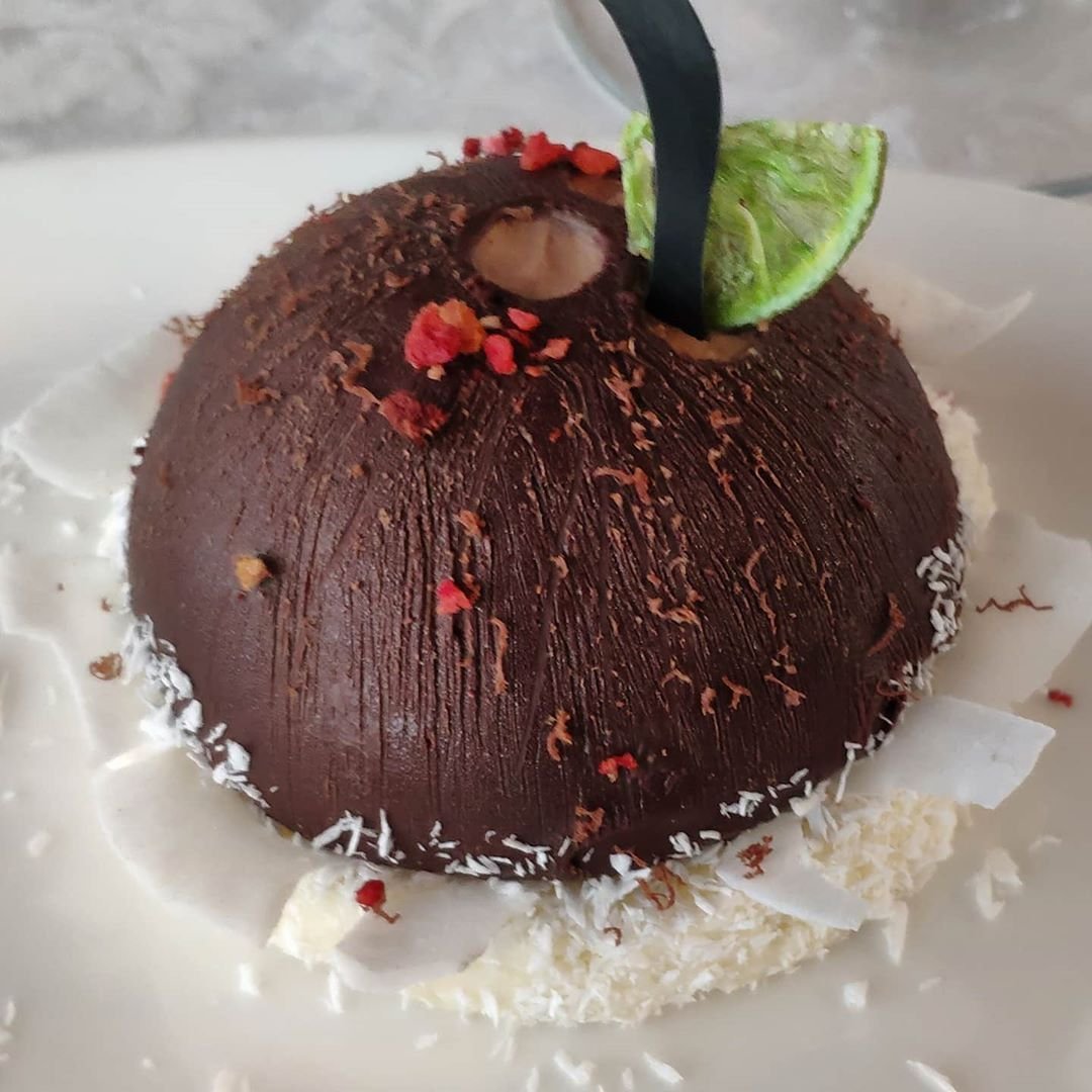 Торт с кокосом