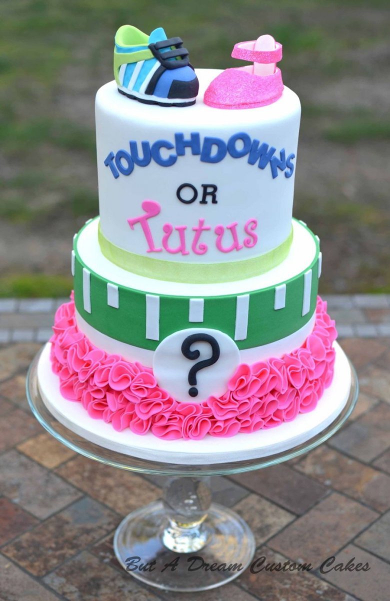 Gender Reveal Party торт