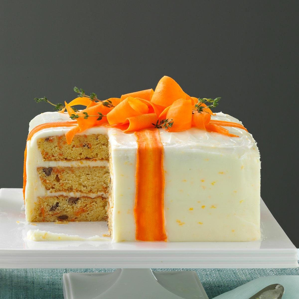 Торт морковный с пеканом