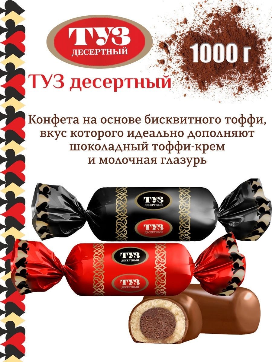 Туз десертный конфеты