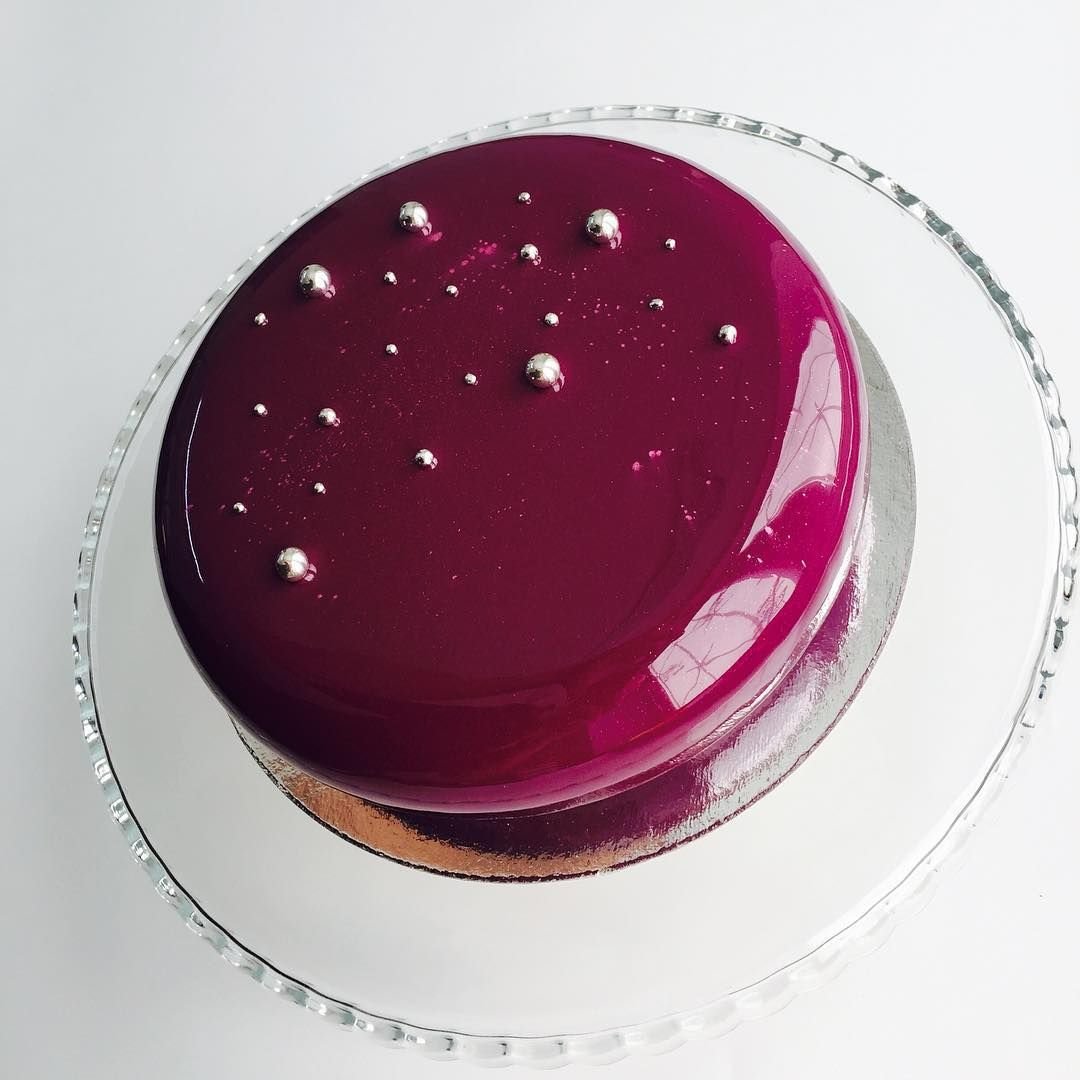 Торт с зеркальной глазурью рецепт с фото пошагово