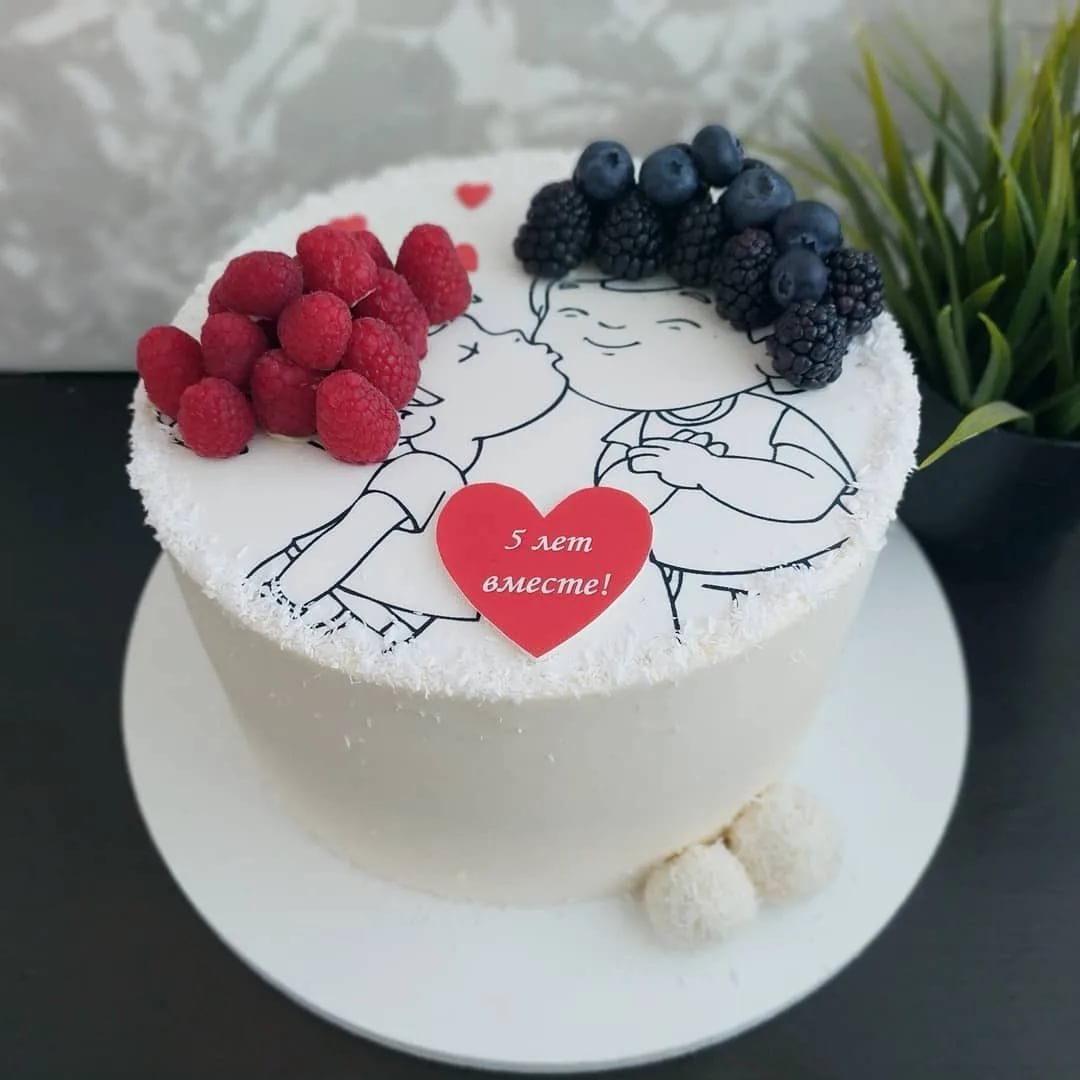 6 лет свадьбы торт