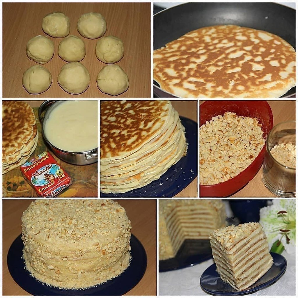 Украшение коржей для торта