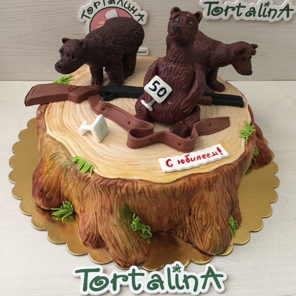 Торт мишка Тедди