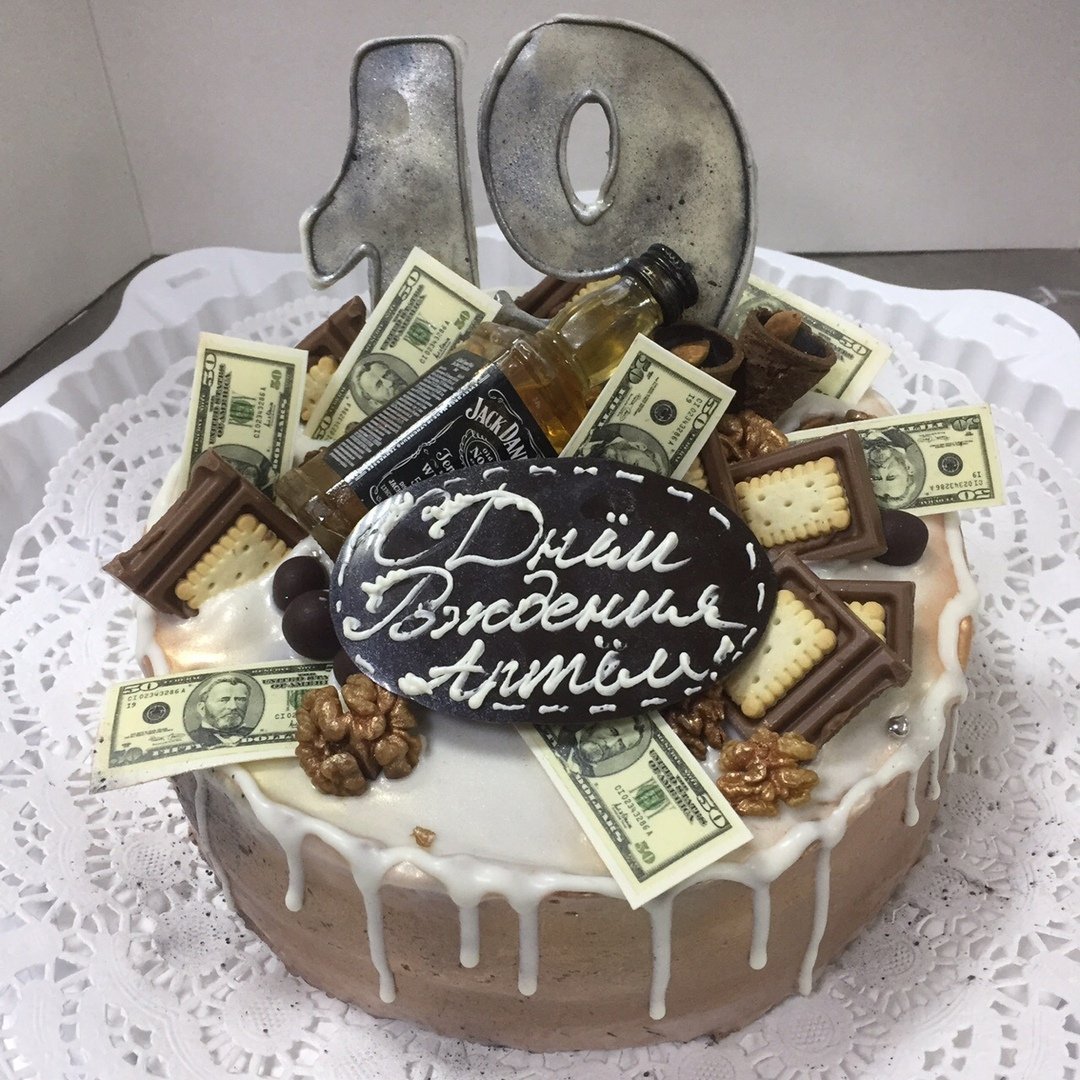 Торт на 50 лет мужчине