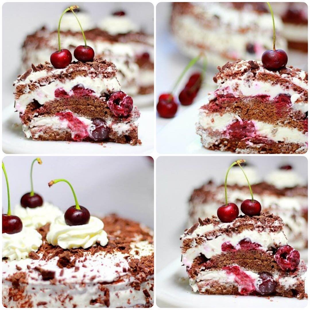 Торт черный лес Кузина