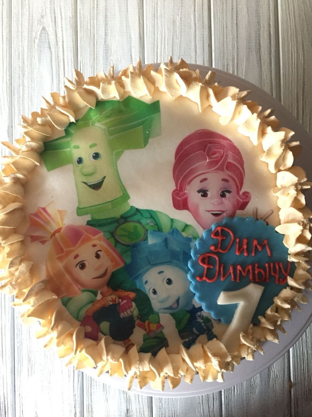 Торт Фиксики для мальчика 7 лет