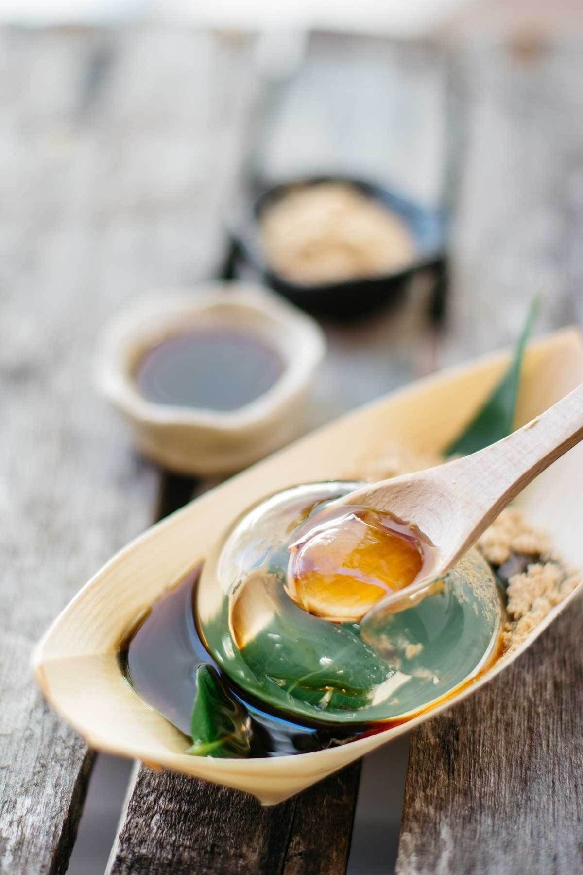 Mizu Shingen Mochi, он же Raindrop Cake — торт из воды
