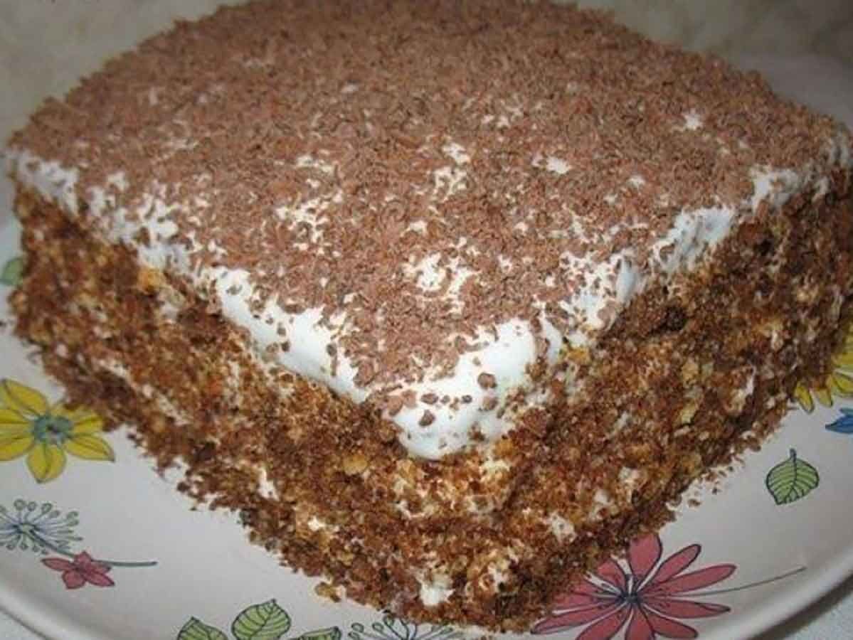 Торт без выпечки
