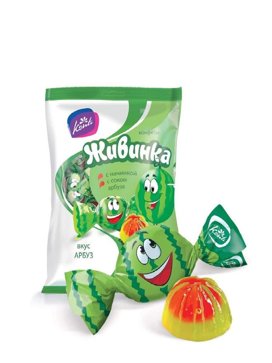 Конфеты Живинка Арбуз 1 кг