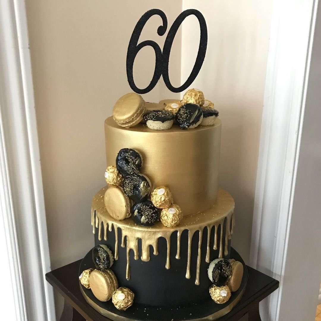 Торт на 60 лет мужчине