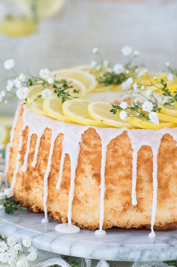Ангельский торт Angel food Cake