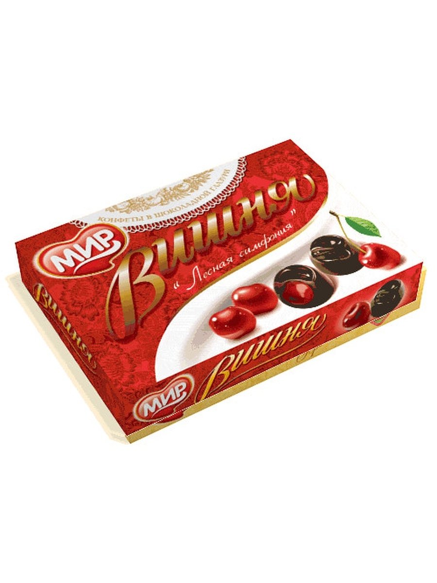 Набор конфет Magnat my Sweet Cherry пралине из темного шоколада с вишнёвым ликером 217 г
