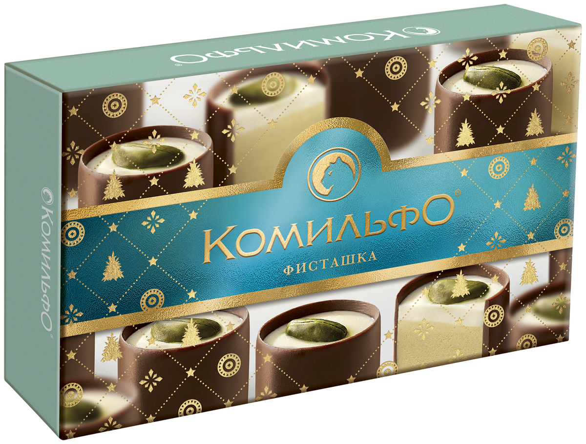 Коробка конфет с фисташками