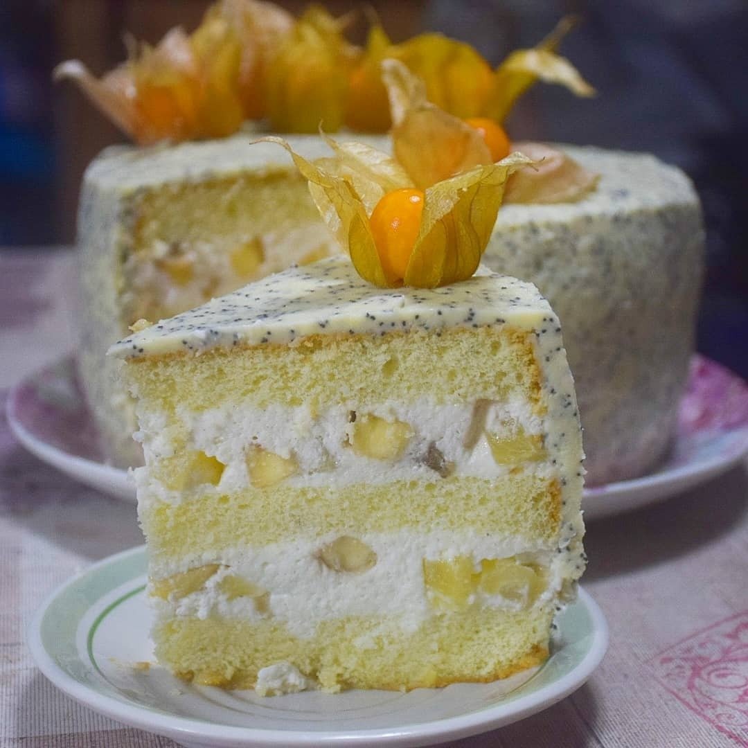 Тарт клубника со сливками