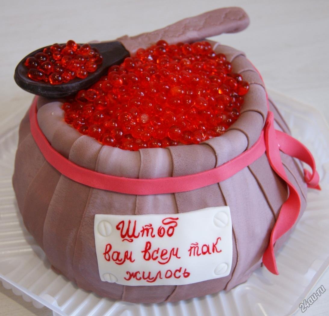 Бочка с икрой для печати