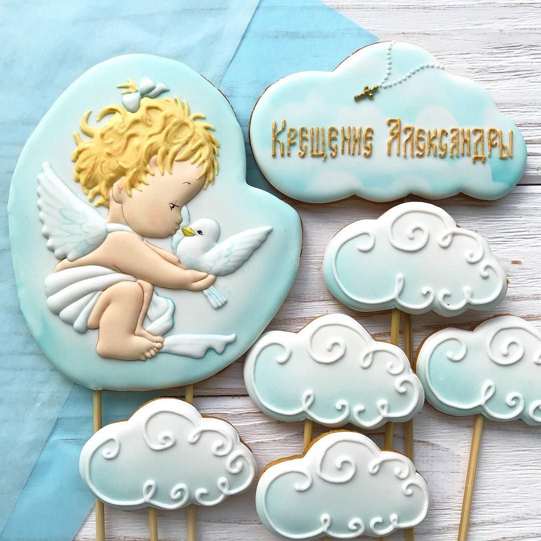 Пряники на крестины ребенка