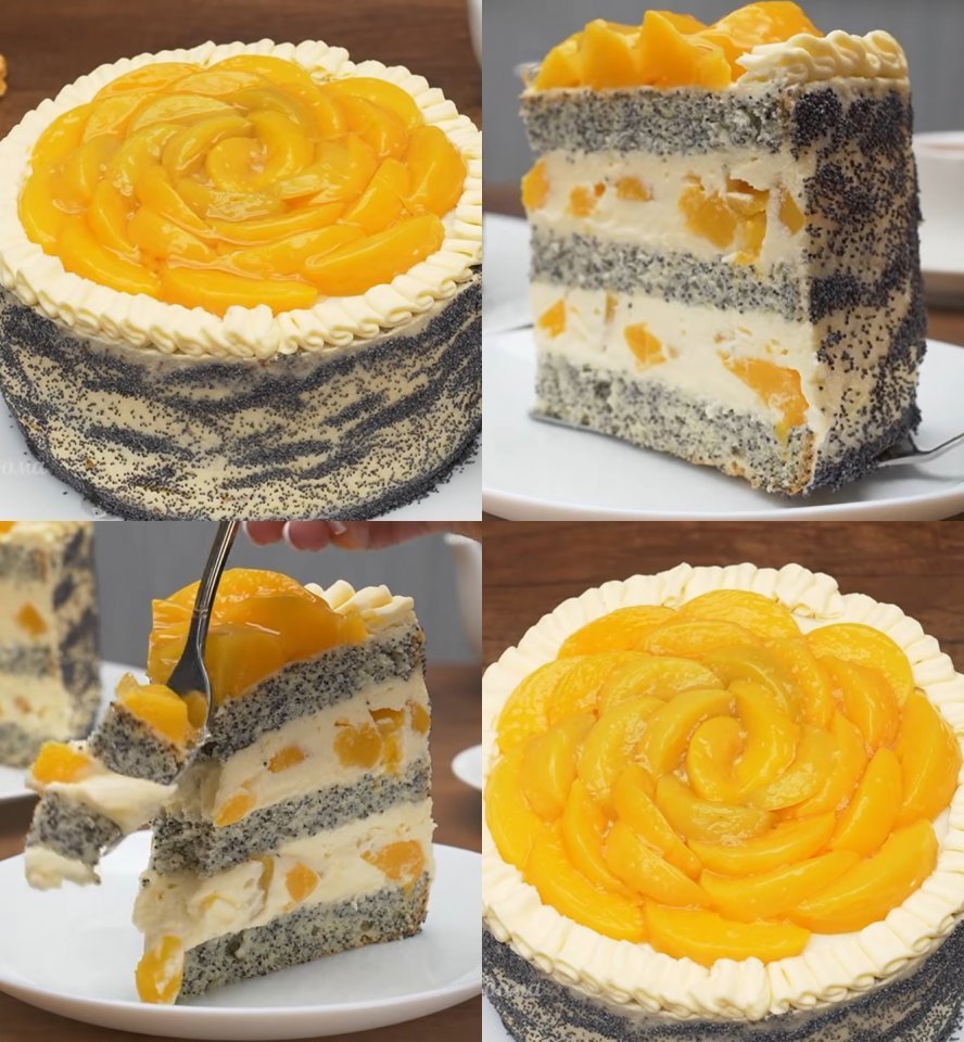 Фрезье с нектаринами