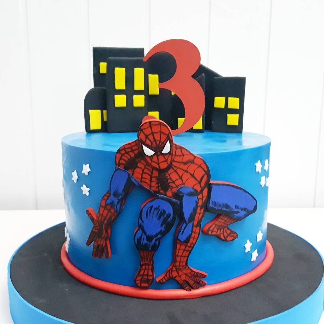Topper для торта Spider man