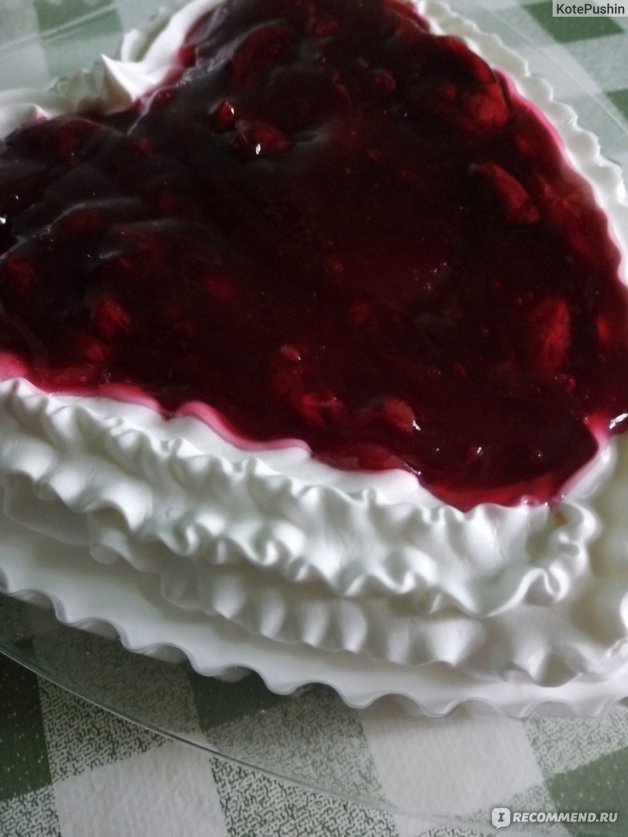 Торт Дамский каприз с вишней