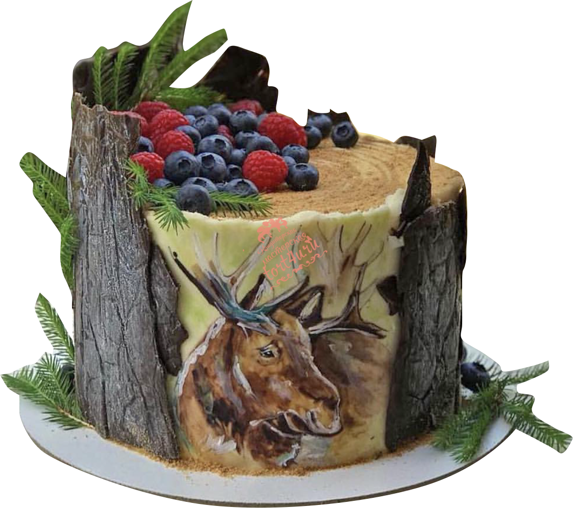Озеро из мастики