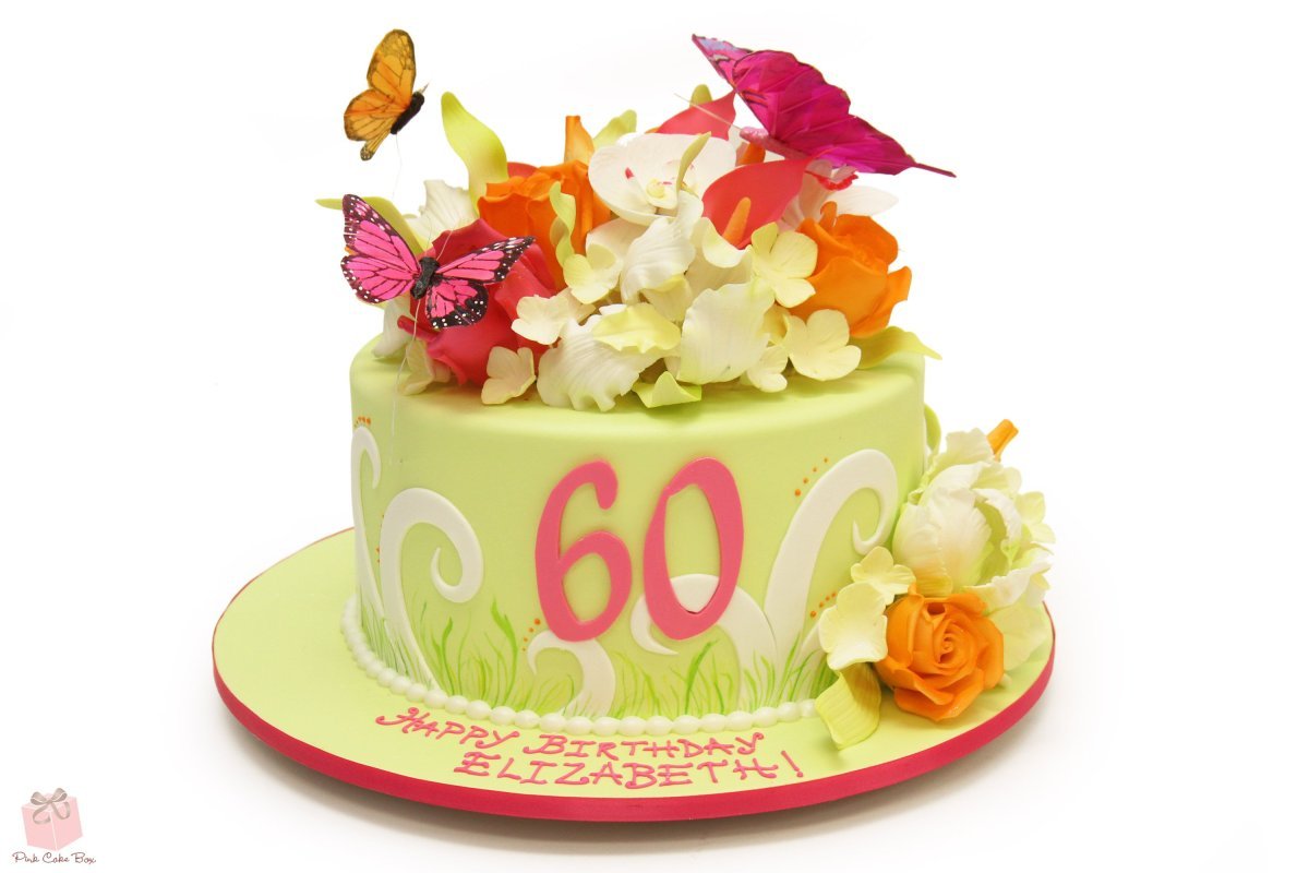 Простой торт юбилей 60