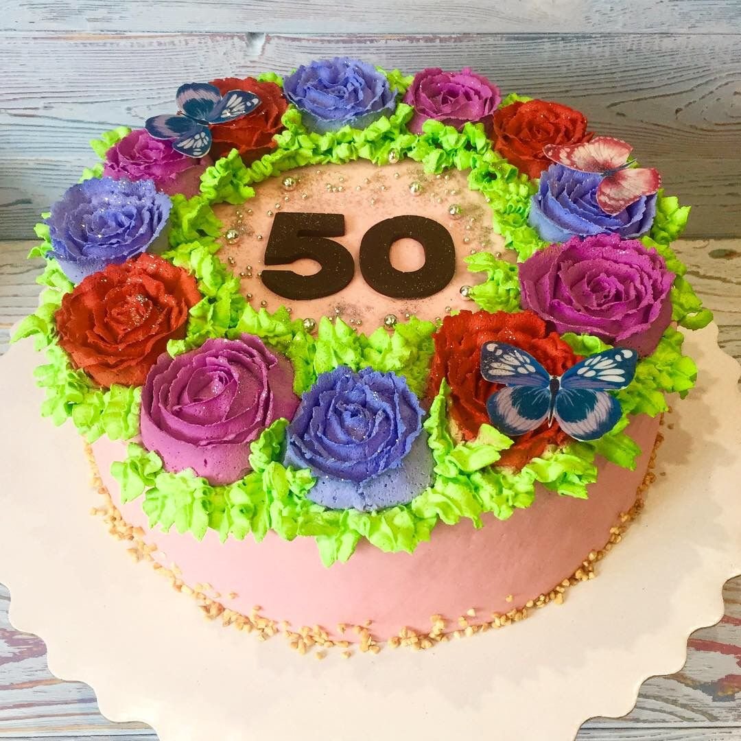Торт на 65 лет маме