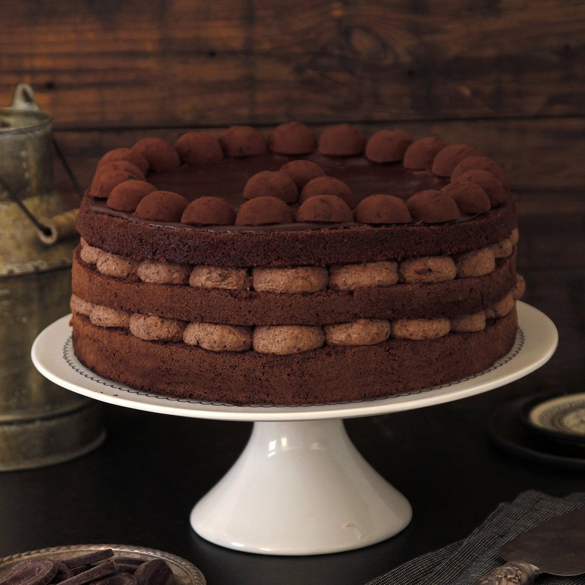 Bitter Chocolate decoration