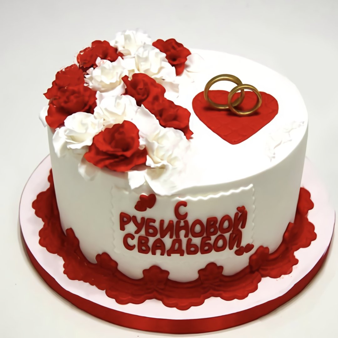 Заказать торт на юбилей свадьбы