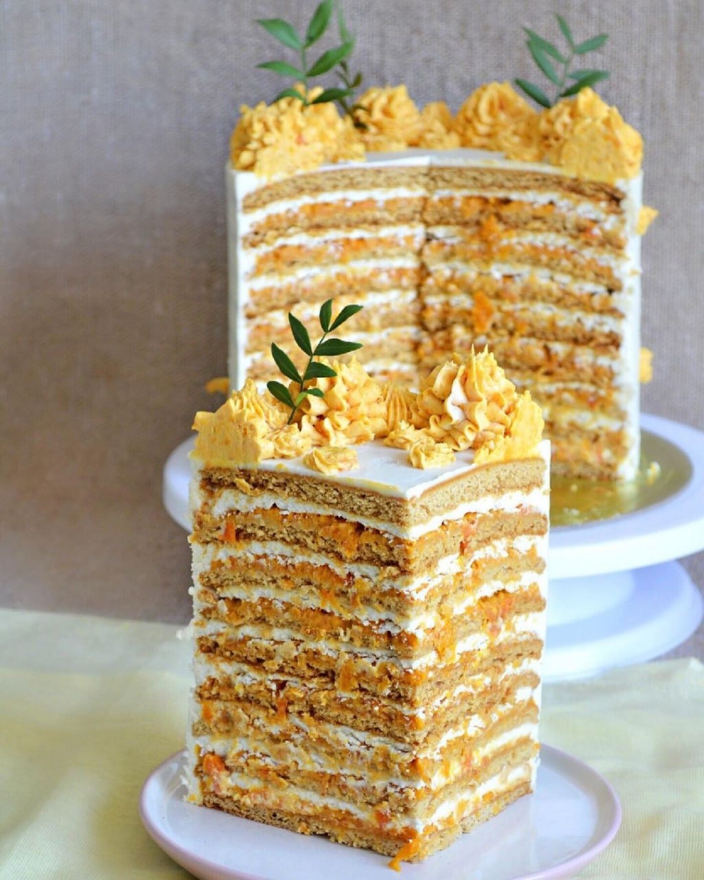 Коржи для медовика