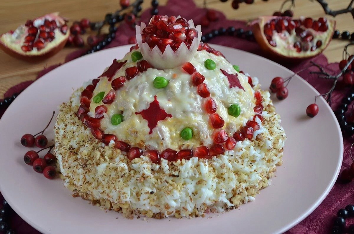 Торт с вишней и сметанным кремом