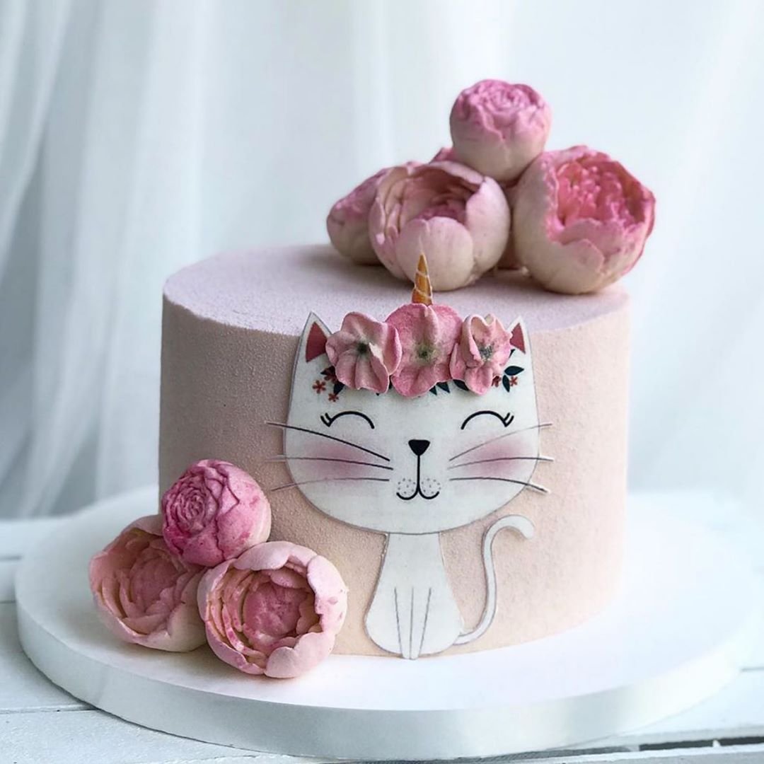 Свадебный торт с котами