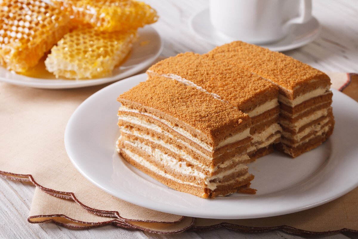 Торт из печенья мария