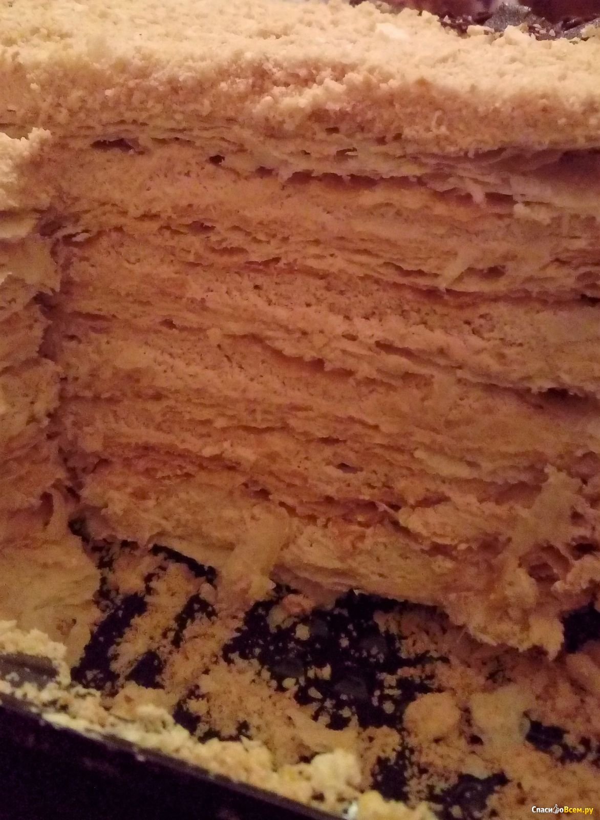 Торт с арахисом и сгущенкой