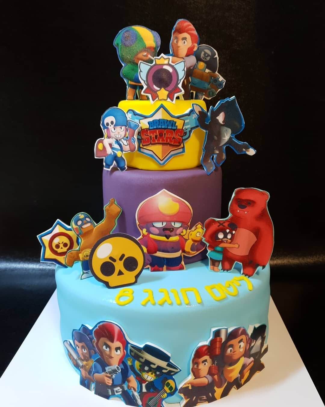 Торт Brawl Stars с Леоном