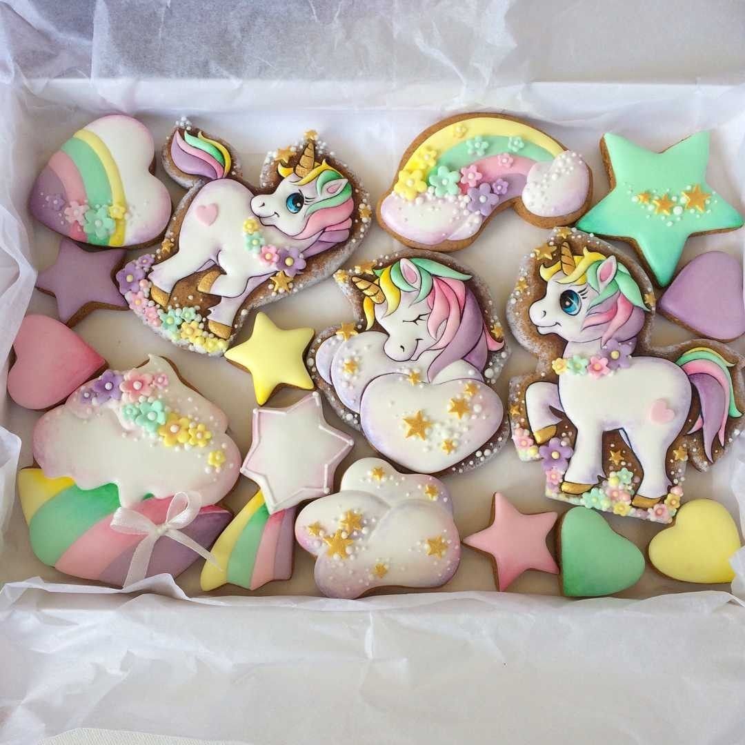 Печеньки с единорогом