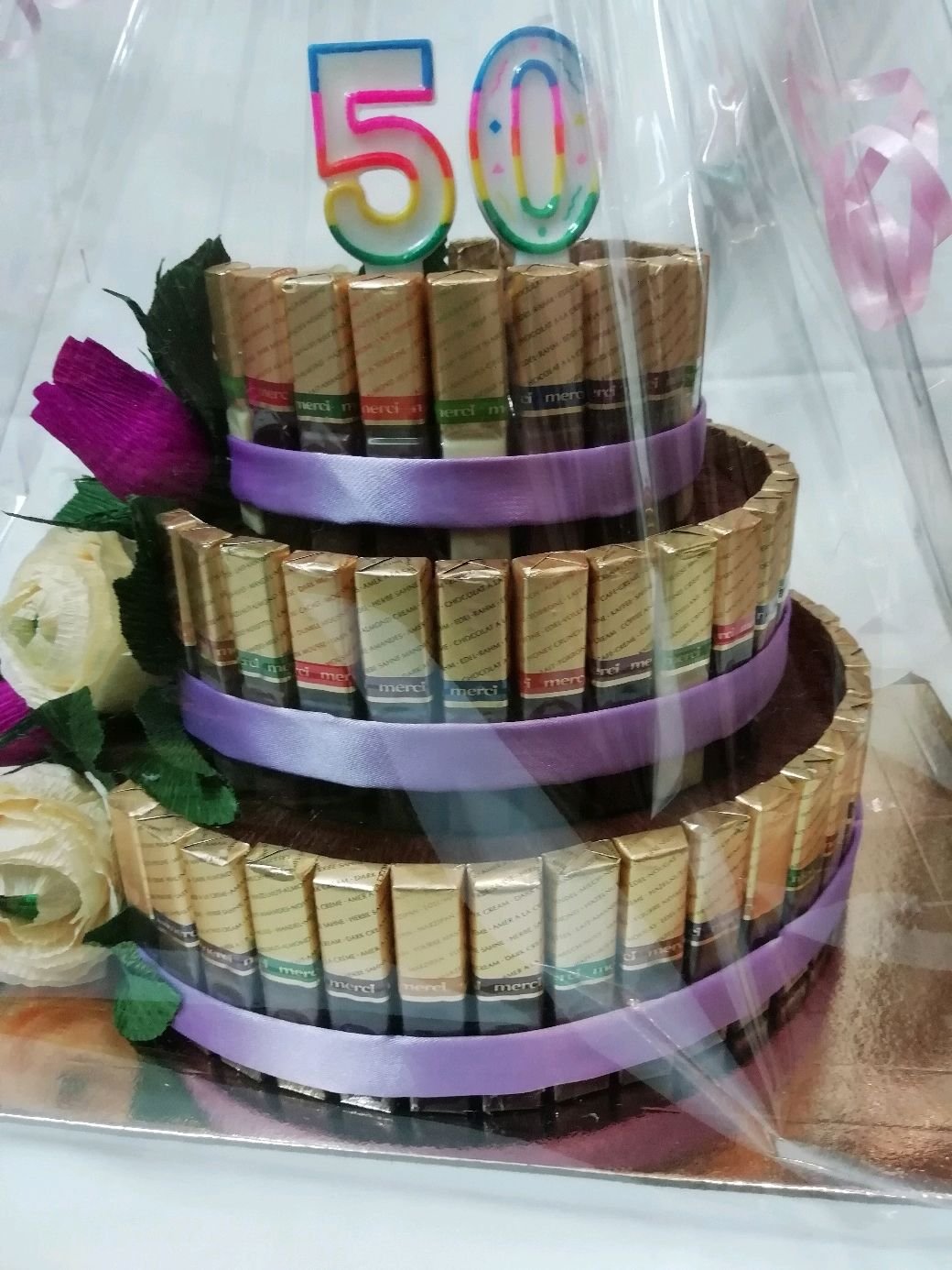 Букет из конфет мерси