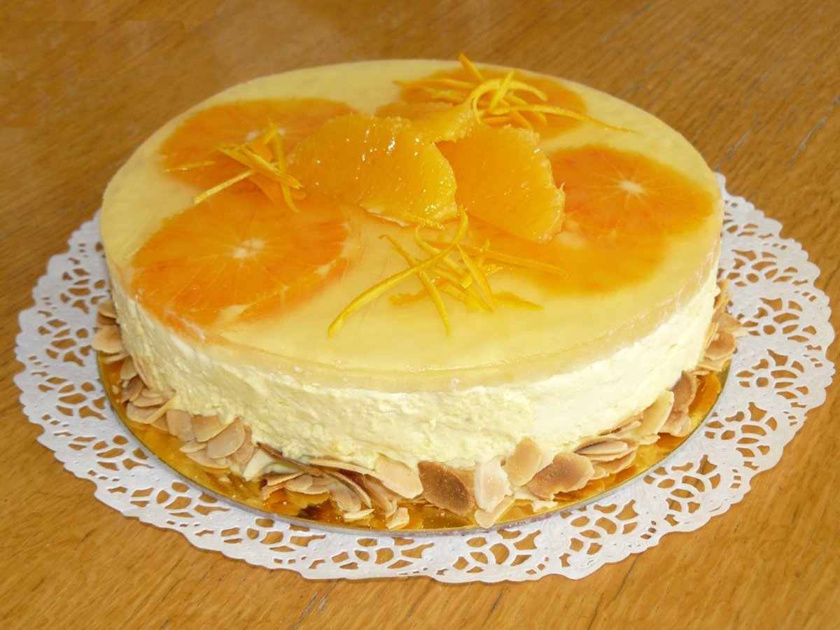Апельсиновый торт рошен