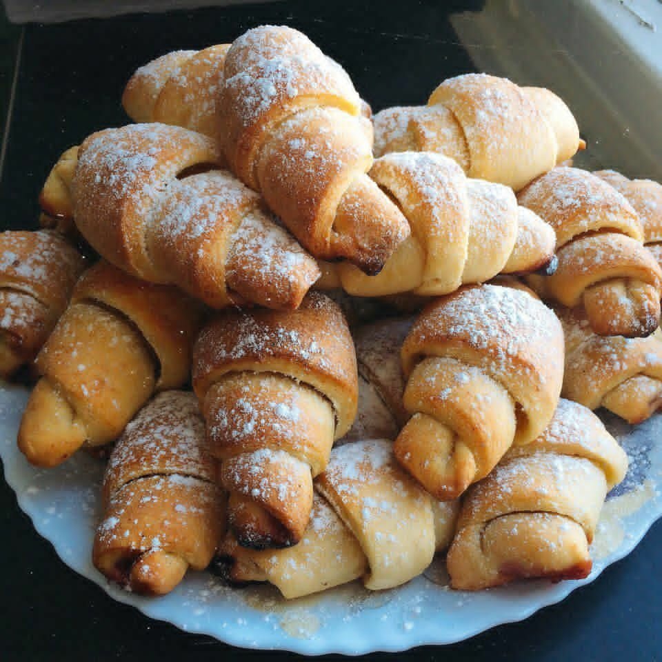 Рогалики с вареньем