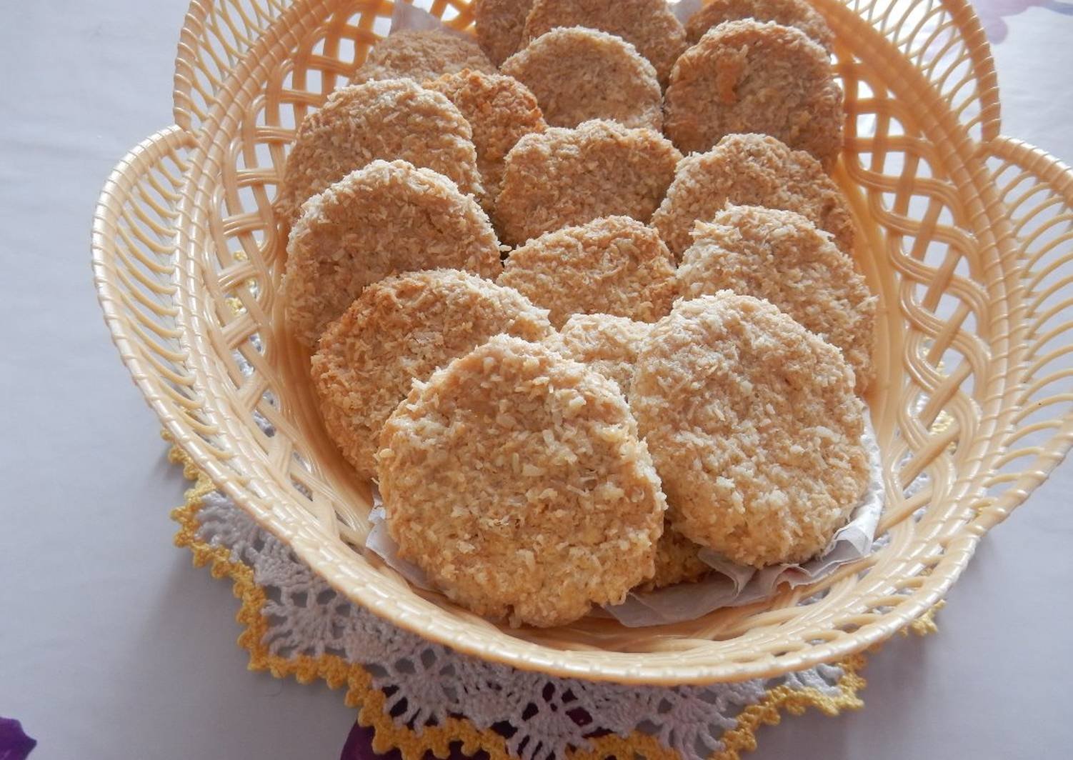 Печенье из кокосовой муки рецепт с фото