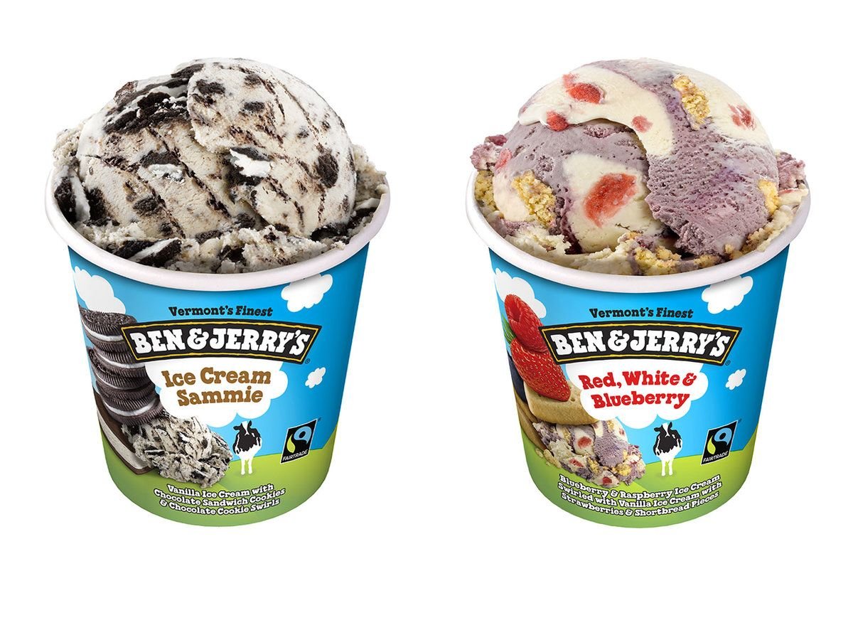 Ben and Jerry's мороженое