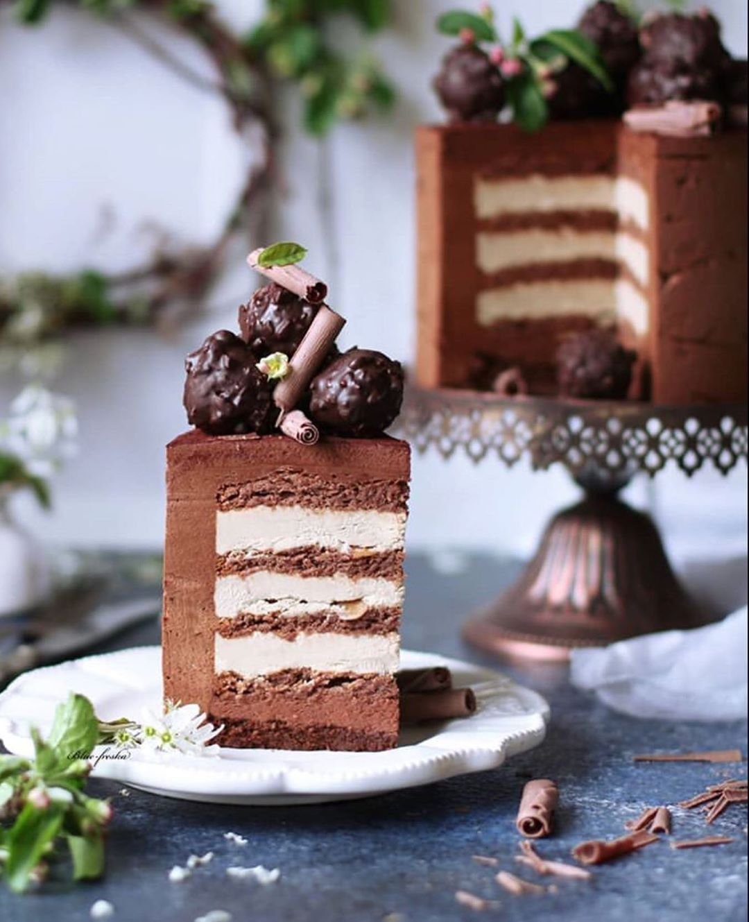 Ferrero Rocher Cake