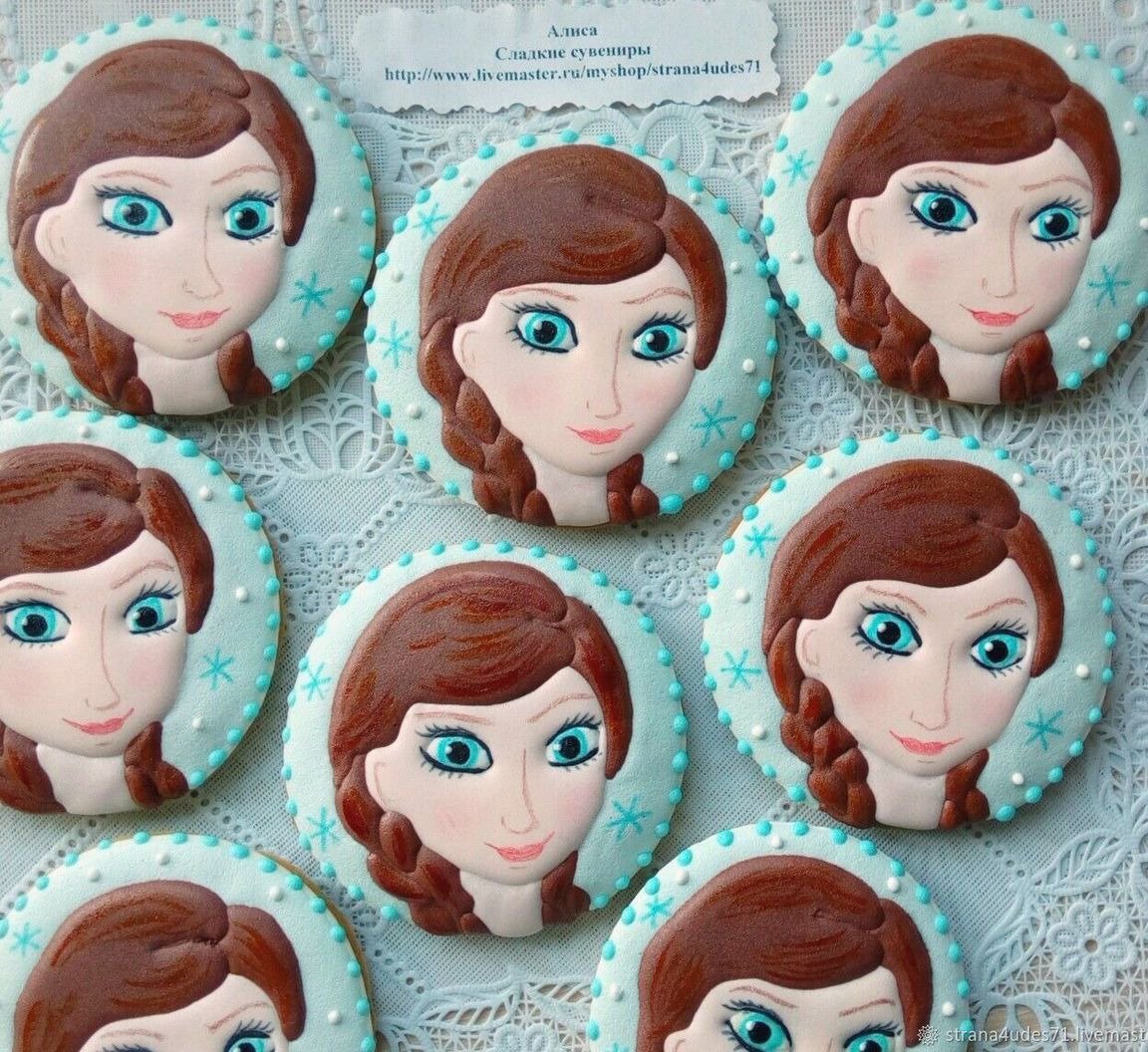 Пряники Холодное сердце