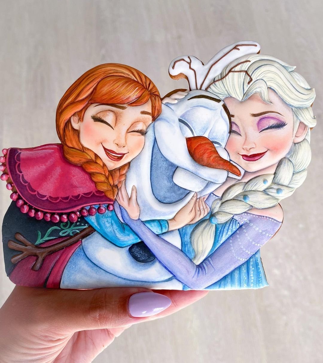 Frozen печенье