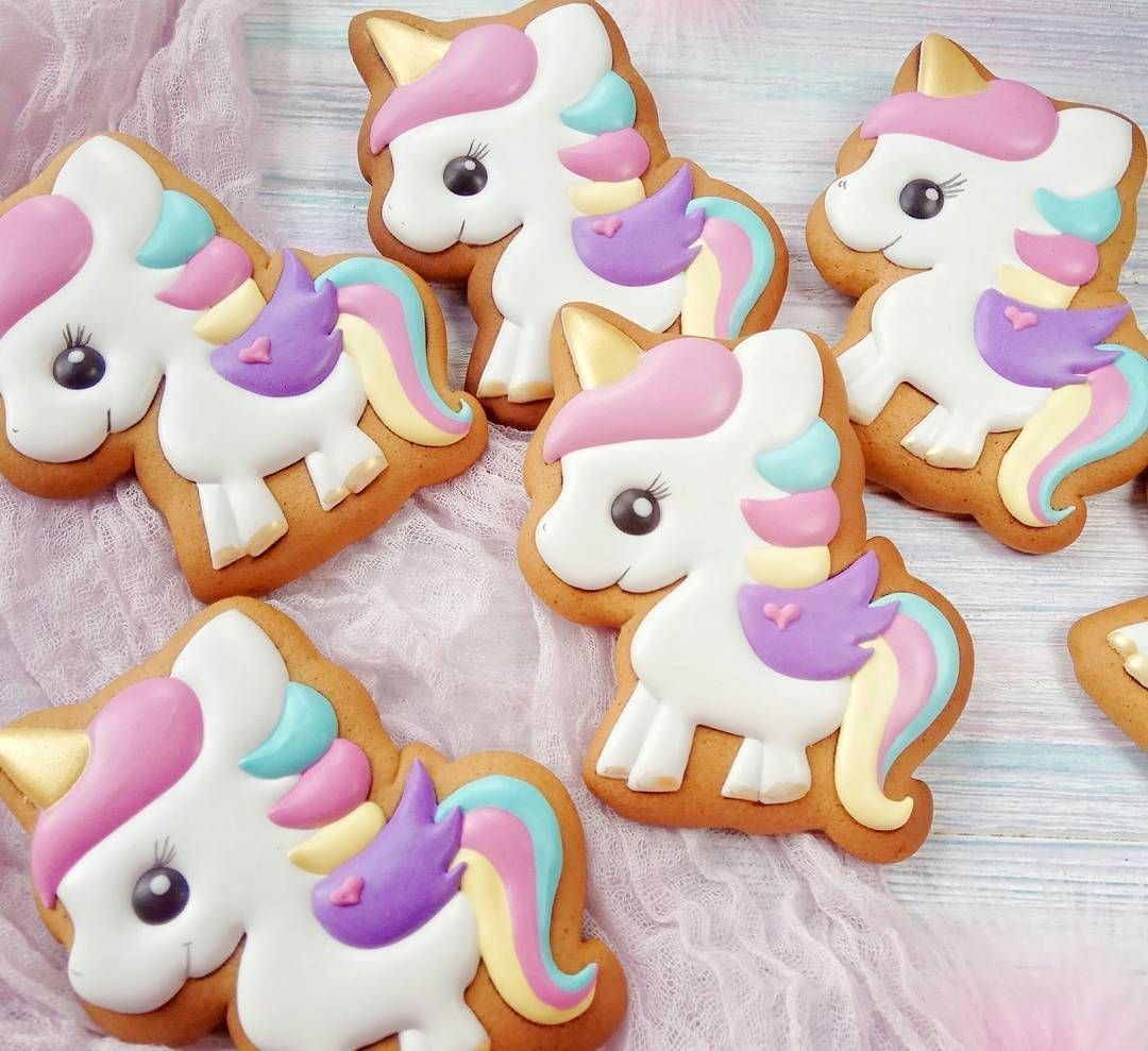 Unicorn/ Юникорн печенье