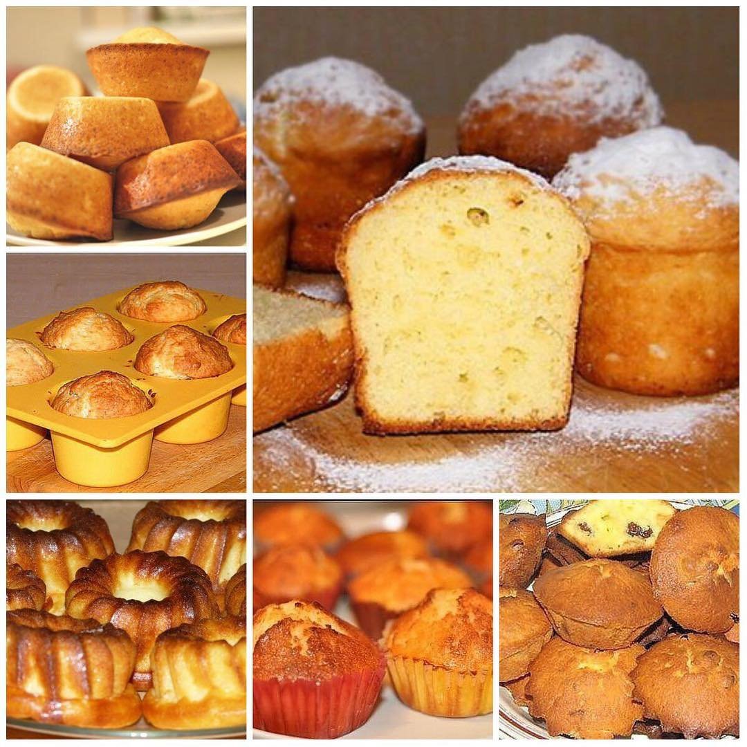 Мини кексы