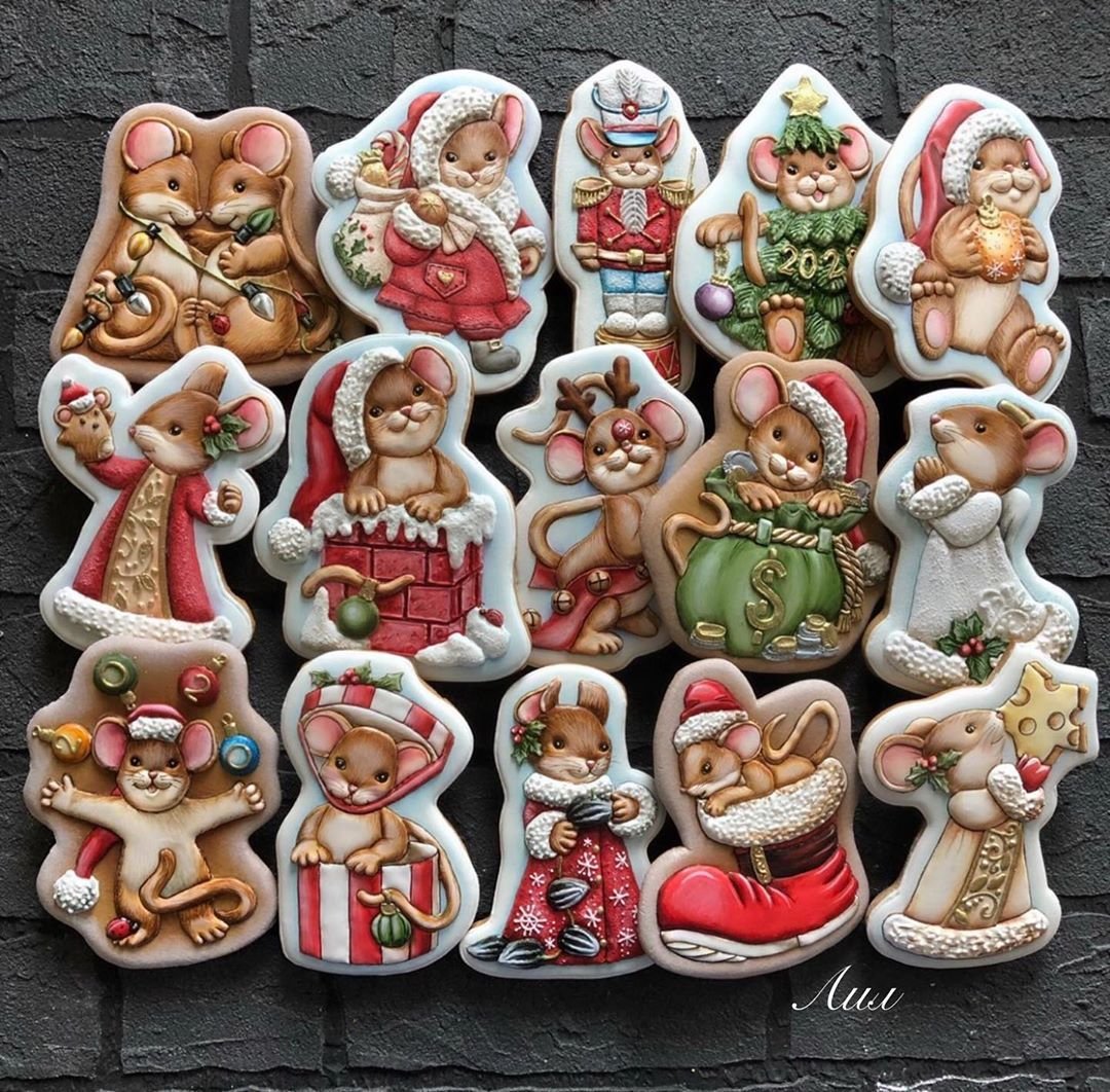 Новогодние пряники